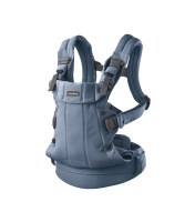 Little Pea BabyBjorn Μάρσιπος Harmony Blue Woven Melange_down
